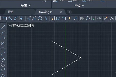 AutoCAD2020怎么用多边形和直线工具绘制射灯
